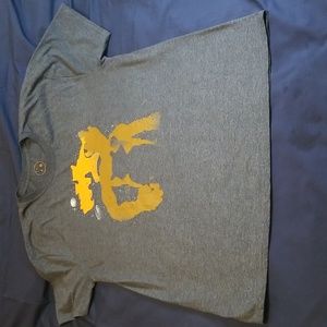 Guardians of the Galaxy Groot Rocket Graphic T-Shirt Short Sleeve Gray Size XL